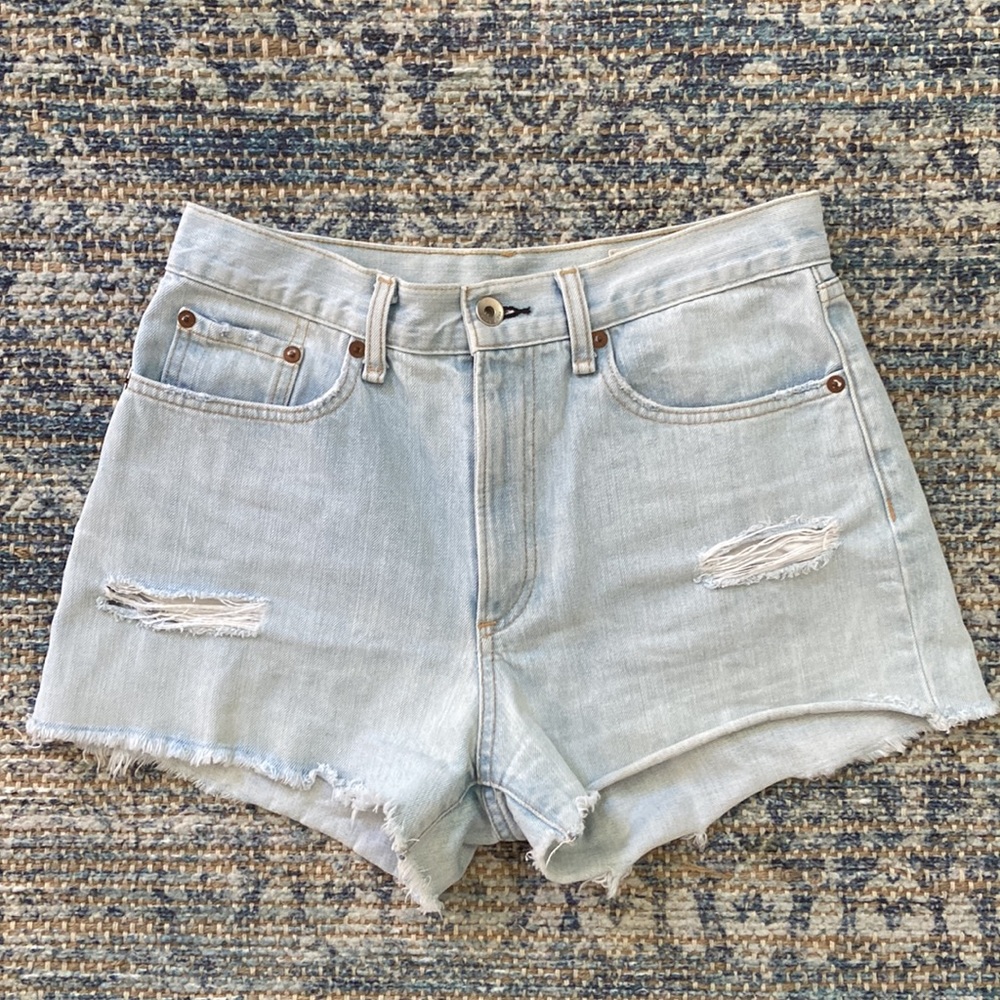 Rag & Bone Justine denim shorts